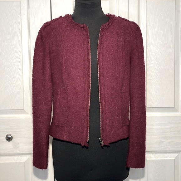 CAbi Mulberry Boiled Wool Jacket - Picture 2 of 8